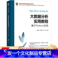 [友一个正版] 大数据分析实用教程基于Python实现 唐四薪 面向新工科高等院校系列教材