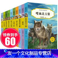 [友一个正版]沈石溪十大经典必读动物小说全集全套10册后一只狍子狼王梦适合小学生课外阅读书籍三四年级五六年级必读经典书