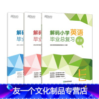 语数外 小学升初中 [友一个正版]解码小学数学+英语+语文 共3本 毕业总复习精要 小升初衔接高频考点备考数学辅导 真题