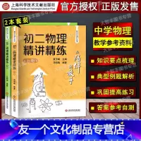 初二物理精讲精练 上册+下册(全2册) [友一个正版]从陪伴到放手 复旦五浦汇丛书 初二物理精讲精练 上册+下册 上海科