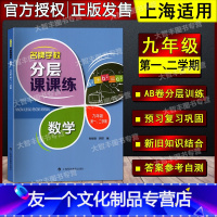 [友一个正版]名牌学校分层课课练 数学 九年级第一、二学期/9年级 上海科技教育出版社 上海版数学配套教辅