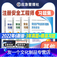 [友一个正版]22年新版2022年注册中级安全师工程师教材辅导 其他安全复习题集历年真题 应急社中级注安师注册安全