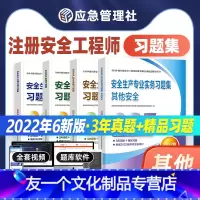 [友一个正版]22年新版2022年注册中级安全师工程师教材辅导 其他安全复习题集历年真题 应急社中级注安师注册安全