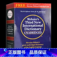 麦林韦氏国际词典 第三版 [正版]韦氏大学英语词典 英文原版 Merriam-Webster's Collegiate