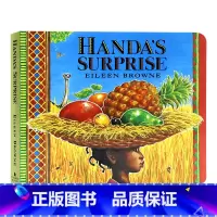 [正版]汉娜的惊喜 英文原版绘本 Handa's Surprise 廖彩杏书单 吴敏兰书单 纸板书 撕不烂 动物认知