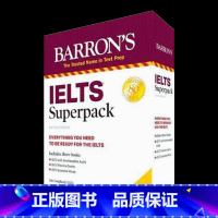 巴朗雅思备考套装 新版 3本 [正版]英文原版 IELTS Superpack Barron's Test Prep 巴