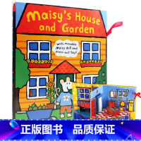 [正版]小鼠波波的房子和花园 搭建场景立体书 Maisy's House and Garden 进口英文原版绘本 儿童