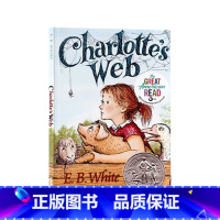 [正版]送音频 夏洛特的网Charlotte's Web夏洛的网英语原版 纽伯瑞奖小说外国儿童文学书籍 E.B Whi