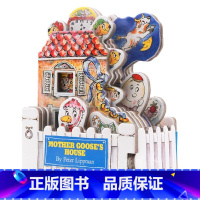 [正版]A Mini House Book Mother Goose's 英文原版 迷你屋系列 鹅妈妈 造型书 纸板玩