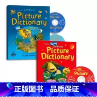 幼儿彩图词典+小学生少儿彩图词典 [正版]原版进口 朗文少儿英语彩图词典Longman Children's Pictu