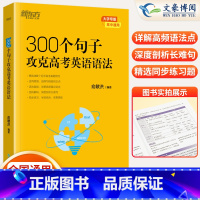 英语 300个句子攻克高考英语语法(全国通用) [正版]300个句子攻克高考英语语法 高中英语备考2024高考复习高考大