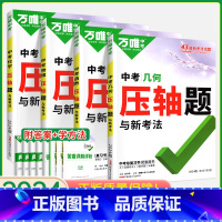 [几何+函数+物理+化学]4本套装 初中通用 [正版]2024数学压轴题物理化学函数几何辅助线 七八九年级初二初三真题模