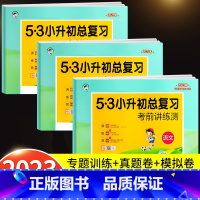 53小升初总复习 语文+数学+英语 小学升初中 [正版]2023新版53小升初总复习语文数学英语人教版小学六年级下册试卷