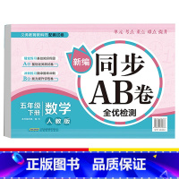 数学 五年级下 [正版]人教版新编同步AB全新ab卷五年级下册试卷数学全套同步训练 RJ人教版 小学五年级下数学试卷同步