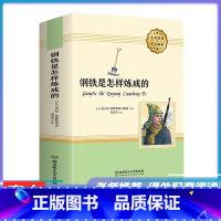 钢铁是怎样炼成的 [正版]「八年级下册」钢铁是怎么炼成的+名人传+给青年的十二封信 初二初中生阅读课外名著阅读书籍原著