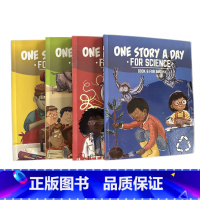 One Story A Day 科学版1-8册 [适合初中] [正版]英文原版One Story A Day加拿大365