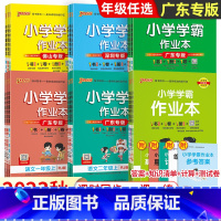 作业本+冲A试卷[6本套]语数英人教版 三年级上 [正版]任选2023小学学霸作业本一二三四五六年级上册语文数学人教北师