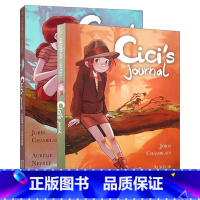 [正版]英文原版 Cici's Journal 茜茜的冒险日记 2册 漫画绘本 The Abandoned Zoo/L