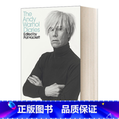 [正版]英文原版 The Andy Warhol Diaries Edited by Pat Hackett 安迪 沃