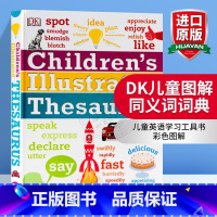 DK儿童图解同义词词典 [正版]DK 5种语言图解词典 英文原版 5 Language Visual Dictionar