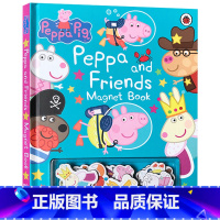 小猪佩奇和她的朋友们 磁铁书 [正版]英文原版绘本 Peppa Pig On the Move 粉红猪小妹佩奇 交通工具