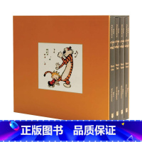 卡尔文与跳跳虎4册盒装 [正版]卡尔文与跳跳虎4册盒装 英文原版 The Complete Calvin and Hob