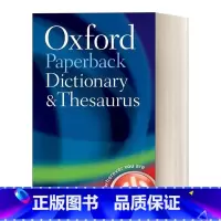 牛津平装词典和同义词库 [正版]英文原版 Oxford Paperback Dictionary & Thesaurus