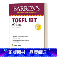 [正版]英文原版 Barron's TOEFL iBT Writing 巴朗托福写作 含在线音频 英文版 进口英语原版