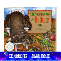 [正版]英文原版 Tops & Bottoms 上面和下面 凯迪克奖绘本 精装 英文版 进口英语原版书籍