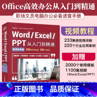 [正版]word excel ppt从入门到精通表格制作excel教程函数公式office2019书籍计算机应用基础知