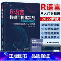 [正版]R语言数据可视化实战 视频讲解版 大数据处理与分析技术指南 数据挖掘方法编程从入门到精通R语言医学应用r语言数