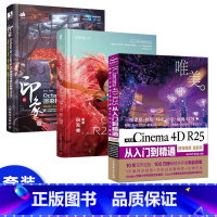 [正版]全3册白无常著c4d教程书籍Cinema 4D R25学习手册c4d从入门到精通软件零基础自学入门教程建模灯光