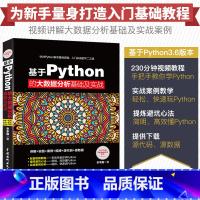 [正版] python书籍 基于Python的大数据分析基础及实战 python基础教程 编程入门 计算机编程基础