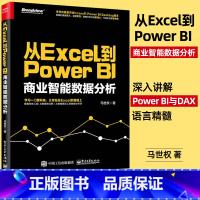 [正版] 从Excel到Power BI商业智能数据分析 PowerBI入门教程 Power Query数据查询工具书