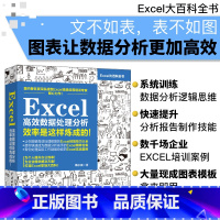 [正版]书籍Excel高效数据处理分析效率是这样炼成的 excel数据处理分析 excel数据透视 表数据分析与数据处