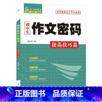 初中生作文密码·提高技巧篇 初中通用 [正版]初中生作文密码 基础同步篇 提高技巧篇 提升作文从此做起 高分作文 写人抒