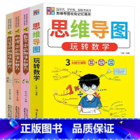 数学思维导图+数学、物理、化学趣味和魅力全4册 初中通用 [正版]4册 思维导图玩转数学 物理化学中的趣味和魅力 初中七