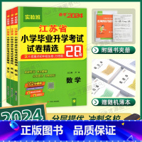 数学苏教版 小学升初中 [正版]备考2024新版春雨教育实验班江苏省小学毕业升学考试试卷精选28套卷语文数学英语六年级小