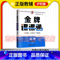 化学 九年级上 [正版]2023秋金3练金牌课课通九年级上册化学沪科版中学初中三3年级上册化学教辅提优训练全程讲解东南大