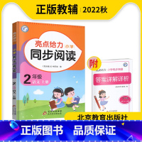 语文 二年级上 [正版]2022秋亮点给力小学同步阅读二年级语文上册小学教辅语文课外练习辅导书语文同步阅读练习册课课练老