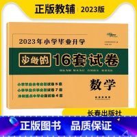 数学 小学升初中 [正版]2023年 小学毕业升学必做的16套试卷数学小学六年级数学毕业考试卷模拟试卷小学毕业升学总复习