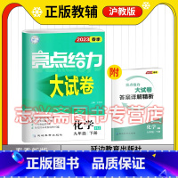 化学 九年级下 [正版]2023春亮点给力大试卷化学九年级下沪教版HJ初三3化学同步跟踪检测分类专项复习各地期末试卷精选