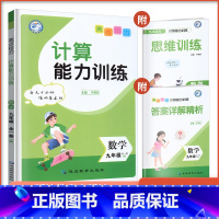 计算能力训练 九年级/初中三年级 [正版]2022秋亮点给力计算能力训练九年级上下全一册9年级上册苏教版初三数学计算同步