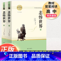 悲惨世界-南方出版社 [正版]人教系列 巴黎圣母院 雨果著作 小学生初中生高中生语文阅读课外书籍世界经典文学十大名著外国