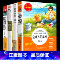 全套4册 青铜葵花正版 [正版]全套4册 青铜葵花曹文轩完整版大字和小英雄雨来宝葫芦的秘密细菌世界历险记四年级下册阅读课