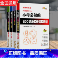 [全套四本]小考必做的语文题 小学通用 [正版] 全国68所名牌小学小考必做的600道语文基础知识题 300道语文综合应