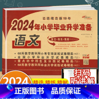 毕业升学准备[语文] 小学升初中 [正版]冲刺2024小考试卷小学毕业升学准备 语文 小升初试卷68所名校小学六年级语文