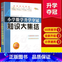 [正版]2023新版 小学数学升学夺冠知识大集结全新升级版 小升初数学专项训练总复习资料小考工具书一二三四五六年级通用