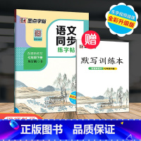 [正版]2023墨点字帖人教版初中七年级下册语文同步练字帖中学生7年级下同步铅笔字帖正楷入门基础初学者钢笔硬笔规范字荆