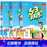 语文+数学+英语人教版 3本 六年级上 [正版]2023人教版53天天练六年级上册语文数学英语人教版同步练习册小学6年级